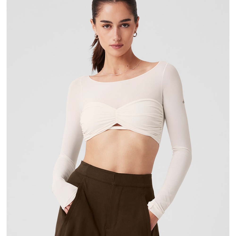 Alo yoga mesh top